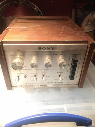 Sony Sqa - 2030 Vintage Amplifier