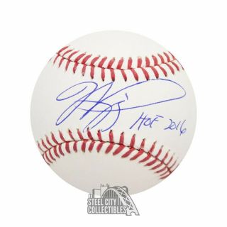 Mike Piazza Hof 2016 Autographed Official Mlb Baseball - Psa/dna