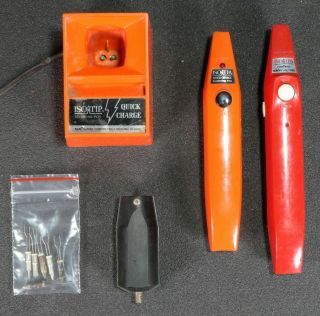 Various Isotip Vintage Soldering Tools,  Tips And Accessories