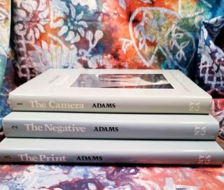 1st 2nd Edition Set Ansel Adams Photography Books The Camera Print Negative Hard