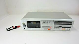 Vintage Sony Stereo Cassette Deck (model : Tc - Fx5c)