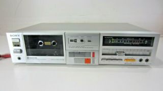 Vintage Sony Stereo Cassette Deck (Model : TC - FX5C) 2