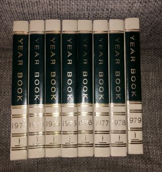 Vintage The World Book Encyclopedia Year Books 1972 - 1979