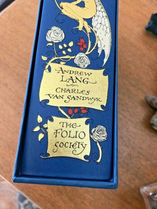 The Blue Fairy Book by Andrew Lang Folio Society 2003 1st Ed.  /NO RESERVE 3