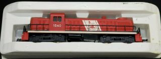Ahm: Central Railroad Company Jersey 1540 Red Ho Vintage Locomotive