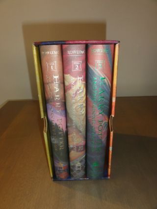 1st American Edition/early Prints,  Harry Potter 1 - 3 Set,  Hardcovers