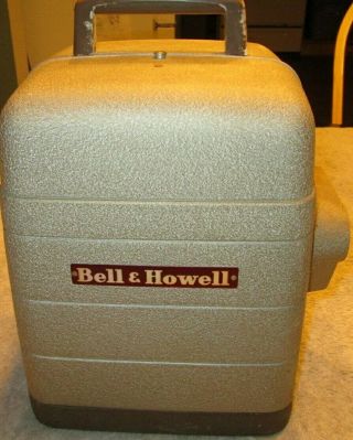 Vintage Bell & Howell Model 253r 8mm Film Projector And Please Read