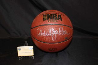 Kareem Abdul - Jabbar Signed Spalding Basketball Lakers Hof Steiner Bskb026
