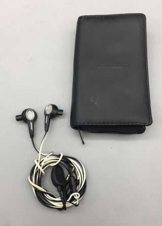 Bose Triport Ie2 In - Ear Headphones Ie 2 - Black/white (classic Vintage Model) H10