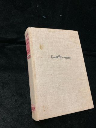 " For Whom The Bell Tolls " By Ernest Hemingway 1st Ed. ,  1st Prt,  1940 With " A "