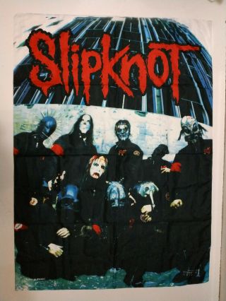 Vintage Slipknot 2002 Textile Poster Flag