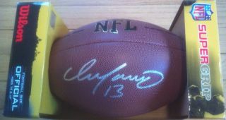 Dan Marino Autographed Signed Wilson Nfl Football Miami Dolphins Stm