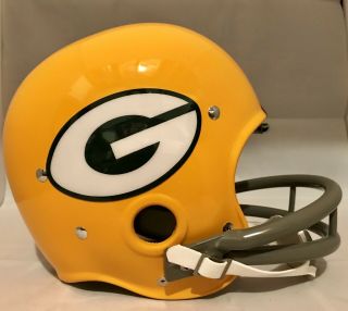 Green Bay Packers Rk Suspension Football Helmet Paul Hornung