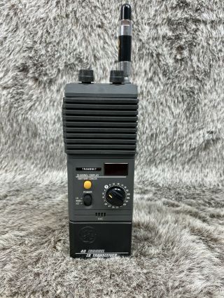 Vintage Large Ge 3 - 5979 Handheld 40 Channel Cb Transceiver Radio
