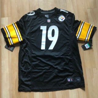 JuJu Smith - Schuster Jersey Signed Pittsburgh Steelers Nike XL NWT Auto 3