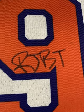 RJ Barrett York Knicks Autographed White Nike Swingman Jersey (Fanatics) 2