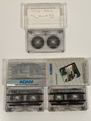 Colecovision Adam Family Computer System Vintage 1983 Console System Tapes