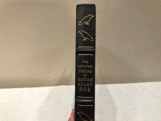 Easton Press Book Complete Poems Of Edgar Allan Poe Leather Fine Binding