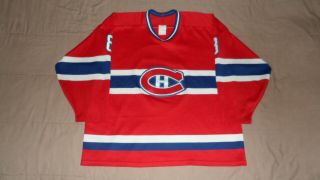 Vintage Montreal Canadiens Red 8 Recchi Ccm Men’s Size Xl Nhl Hockey Jersey