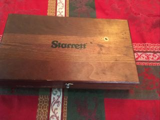 Vintage Starrett No.  657 Magnetic Base With No.  711 Last Word Indicator