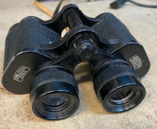 Carl Zeiss Jenoptem 8x30w Vintage Binoculars S/n 4457607