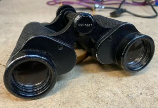 Carl Zeiss Jenoptem 8x30W Vintage Binoculars S/N 4457607 2