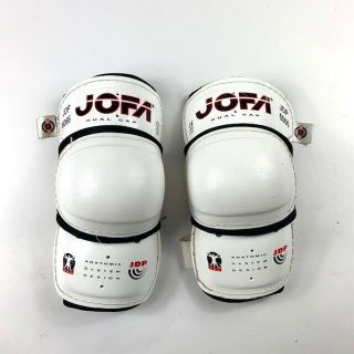 Vintage Jofa Jdp 6066 Nhl Center Ice Hockey Elbow Pads Size 5 M