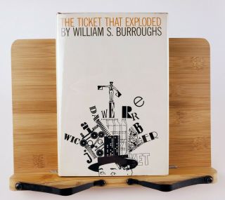 The Ticket That Exploded By William S.  Burroughs 1st Ed.  2nd Prt.  U.  S.  1967 Rare