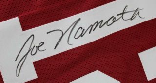 Joe Namath Signed Alabama Crimson Tide Custom Stat Autograph Jersey Steiner 2