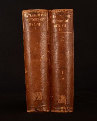 1873 - 77 2vol Materials For A History Of The Reign Of Henry Vii William Campbell