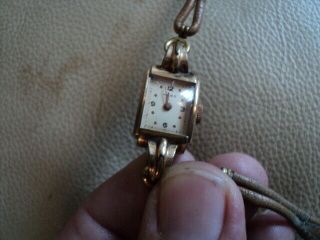 Very Rare Vintage Ladies Hebe Mechanical Swiss Made Watch
