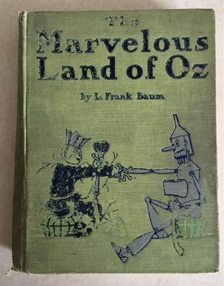 The Marvelous Land Of Oz By L.  Frank Baum 1904
