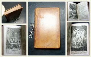 1754 Alexander Pope Essay On Man 8 Elegant Copper Plates Thick: 200pp (fine)
