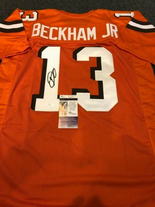 Cleveland Browns Odell Beckham Jr Autographed Signed Jersey Jsa