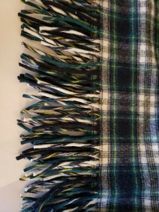 Vintage Pendleton Throw Blanket 100 Virgin Wool 62 