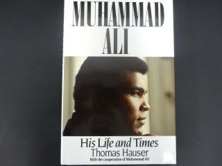 Muhammad Ali Signed His Life And Times Book Autograph Auto Psa/dna Ae08042
