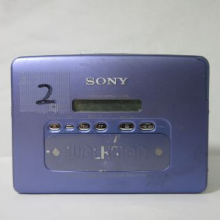 Sony Walkman Radio Cassette Player Wm - Fx811 (2) 180308 Vintage Not