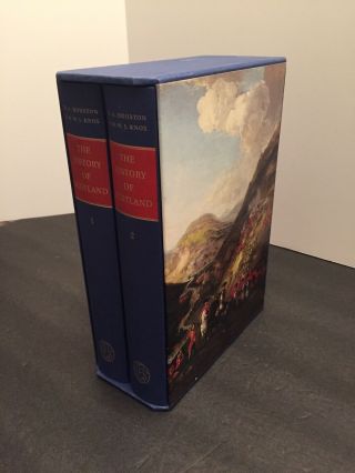 The History Of Scotland By R A Houston & W W J Knox,  Folio Society,  2 Volumes