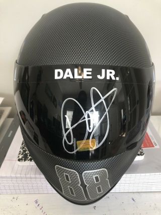 Dale Earnhardt Jr Signed Nascar Full Size Helmet Nationwide 88