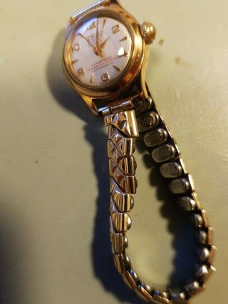 Le Phare 21 Jewels Vintage Wristwatch Rolled gold bracelet Antique 2