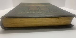 1887 THE LAY OF THE LAST MINSTREL by Sir Walter Scott.  Gold Gilt Edges 2