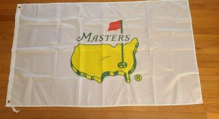 Jack Nicklaus Autographed 3x5 Masters Flag
