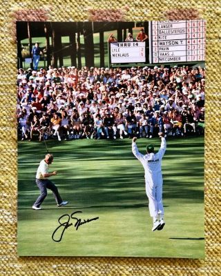 Jack Nicklaus Signed Autograph 8x10 Photograph Usa Golf Legend