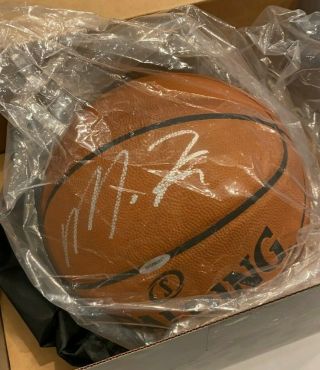 Uda Markelle Fultz Signed Autographed Basketball Upper Deck Authenticated