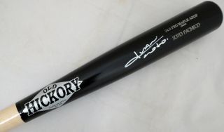 Juan Soto Autographed Signed Black Old Hickory Bat Nationals Beckett Bas