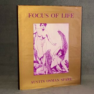 Focus Of Life Austin Osman Spare Hc Dj 1976 Skinner Magick Occult Witchcraft