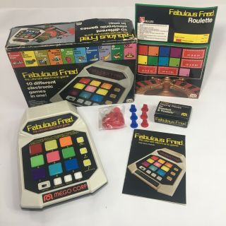 Vtg Fabulous Fred Ultimate Electronic Game Accessories & Batteries