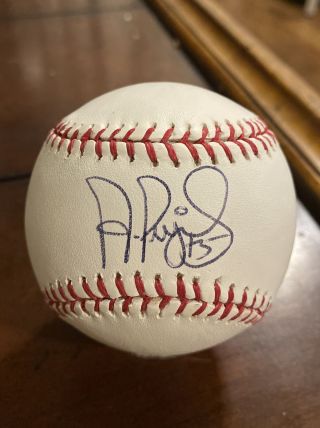 Albert Pujols Autographed Baseball Mlb Authenticated - Signature