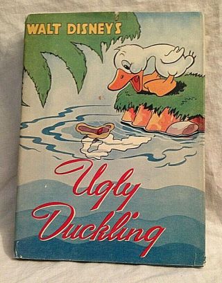 Walt Disney - Ugly Duckling - 1st/1st 1939 Collins In Scarce Jacket