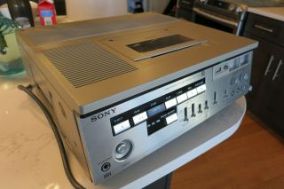 Vintage Sony Slo - 325 Betamax Industrial Recorder,  But Needs A Little Tlc